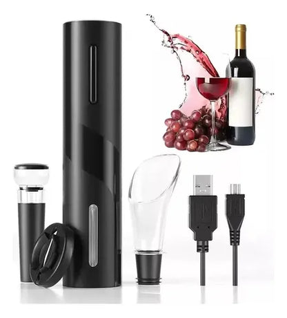 DESTAPADOR DE VINO ELECTRICO (RECARGABLE)