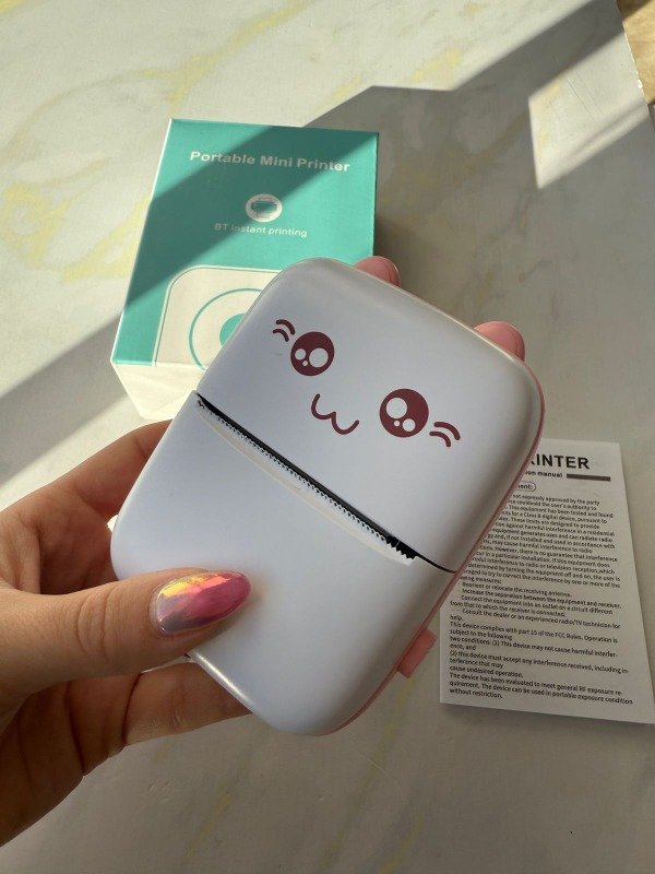 ✨MINI IMPRESORA PORTÁTIL ROSADA
